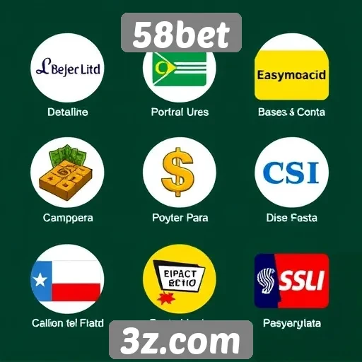 Métodos de pagamento aceitos na 58bet